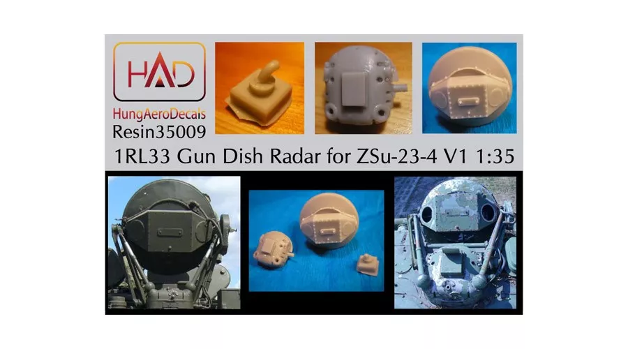 HAD - 1RL33 Gun Radar for Zsu-23 -4 V1 Shilka  